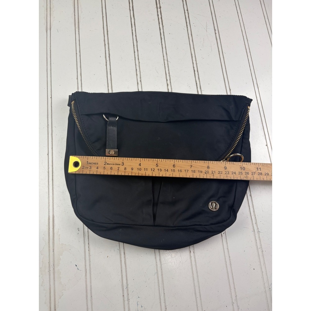 Lululemon Black All Night Festival Crossbody Messenger Bag 5L No Strap - Picture 9 of 10